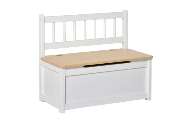 Multi-functional Wooden Toy Box & Seat - 60 X 30 X 50cm