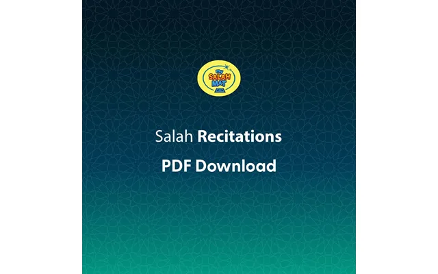 My Salah Mat Salah & Surah Recitation Guide Educational Downloads Instant Download