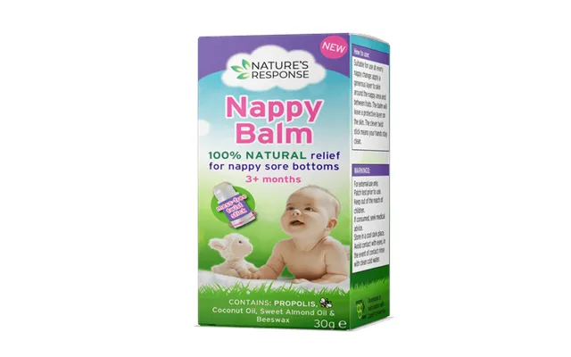 Nature's Response Nappy Balm - 30g