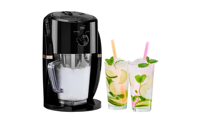 Neo Black And Copper Ice Crusher Slush Machine