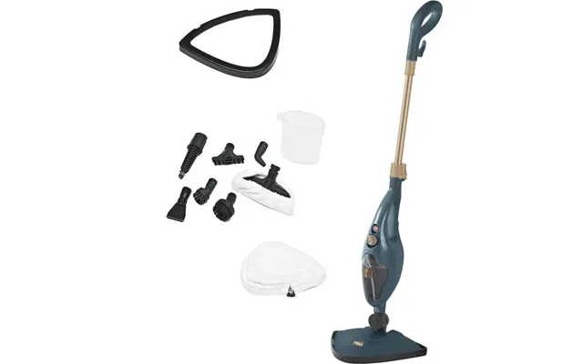 Neo Dark Grey & Copper 10 In 1 1500w Hot Steam Mop Cleaner And Hand Steamer