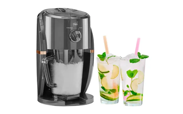 Neo Grey And Copper Ice Crusher Slush Machine