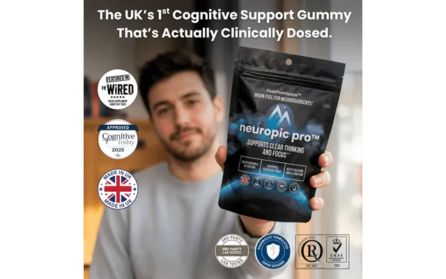 Neuropic Pro Gummies - Blue Raspberry Us product image