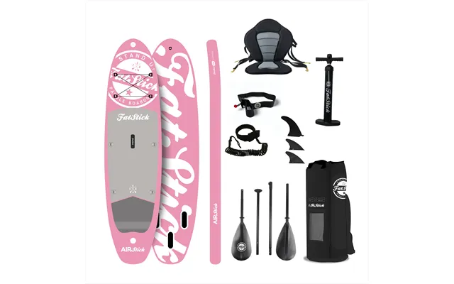 New 2026 Airstick 10'6 Inflatable Stand Up Paddle Board Sup Package - Pink