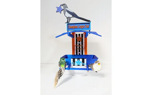 Newcastle United Garden Bird Feeding Station - Nufc Champions League Edition Garden Decor And Wild Bird Food Feeder Toon