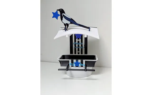 Newcastle United Garden Bird Feeding Station - Nufc Magpies Garden Decor And Wild Bird Food Feeder Toon Army Gift For Fa