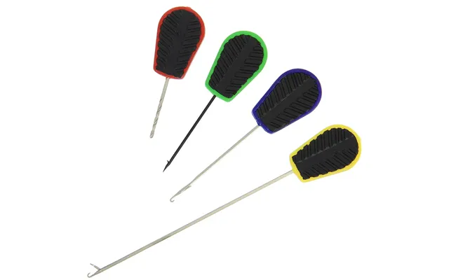 Ngt 4pc Soft Grip Tool Set - Pva Long, Pva Short, Baiting Needle And Drill
