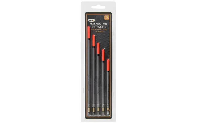 Ngt 5 Pack Loaded Waggler Floats