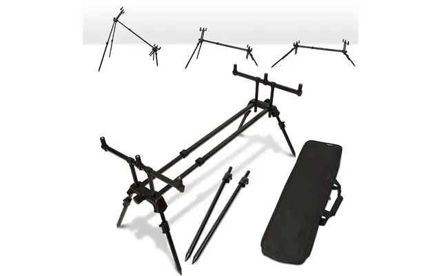 Ngt Dual Line Plus Pod - 3 Rod 'twin Bar' Pod With Extra Sky Legs And Case