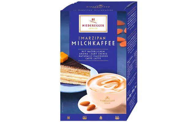 Niederegger Marzipan Latte Coffee Box 10 Sachets Bb 25.6.26