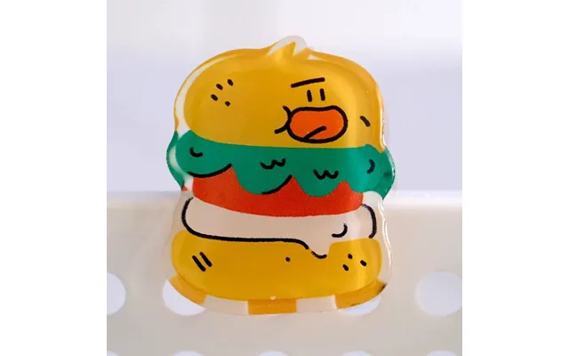 Ninigogo Hamburger Eno Acrylic Binder Clip