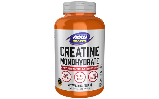 Now Foods Creatine Monohydrate Powder Mass Building & Energy Production - 8 Oz