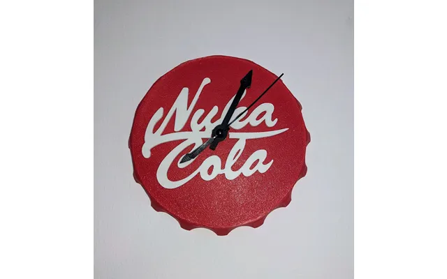 Nuka Cola Novelty Fallout Clock Made In The Uk.