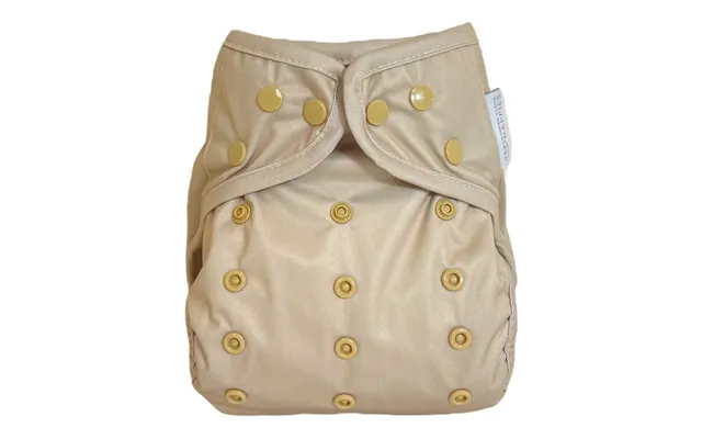 One Size Reusable Cloth Nappy Wrap - Soft Sand product image
