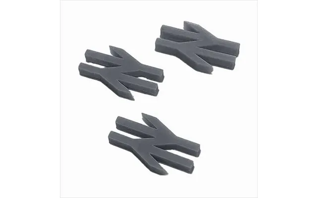 Oo Scale Ready To Paint British Rail Logo 3 Pack