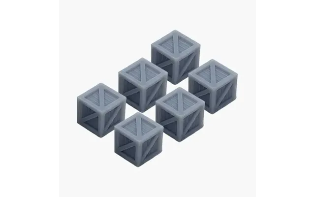 Oo Scale Ready To Paint Wooden Crate 10 Pack - 6