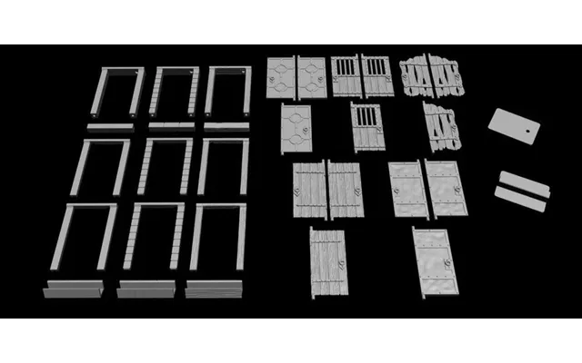 Openable Doors Tiles