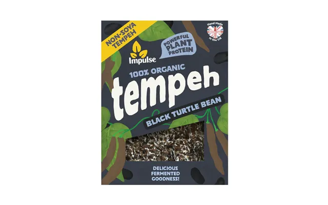 Organic Black Turtle Bean Tempeh - 200g