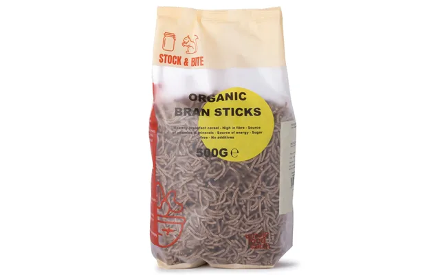 Organic Bran Sticks - Stock & Bite