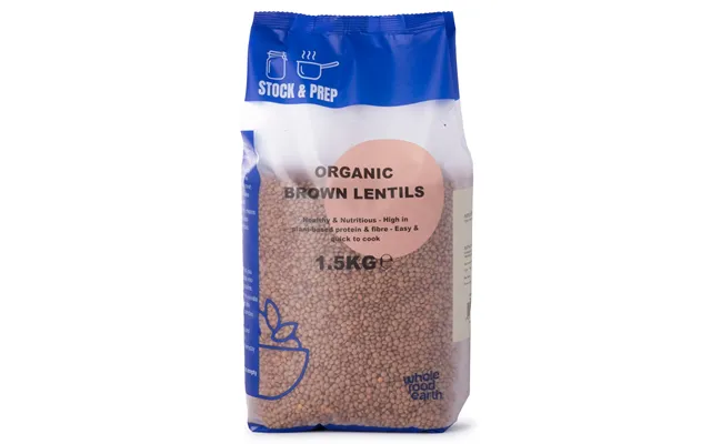 Organic Brown Lentils - Stock & Prep