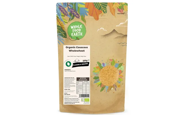 Organic Couscous Wholewheat - 1kg