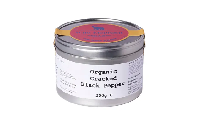 Organic Cracked Black Pepper - Wild Elephant