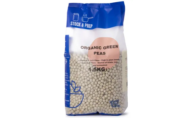 Organic Green Peas - Stock & Prep