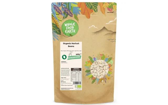 Organic Haricot Beans - 1kg