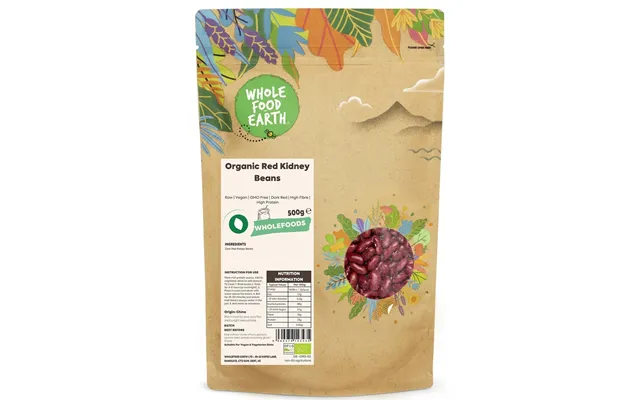 Organic Red Kidney Beans - 1kg