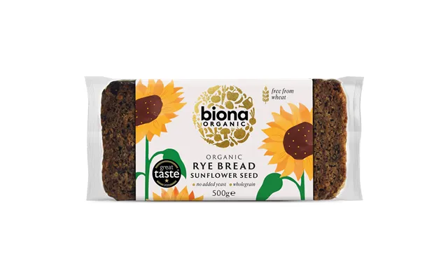 Organic Rye Bread - Sunflower Seed