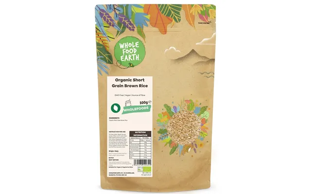 Organic Short Grain Brown Rice - 2kg