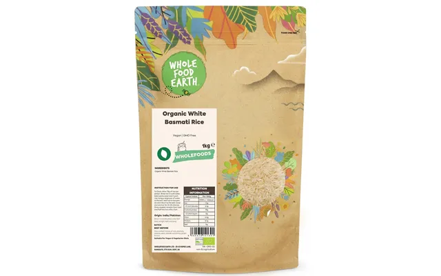 Organic White Basmati Rice - 1kg