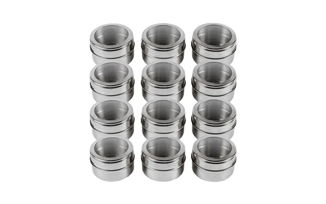 Organize And Elevate Your Cooking With Magnetic Spice Tins - Set Of 12 M&w product image