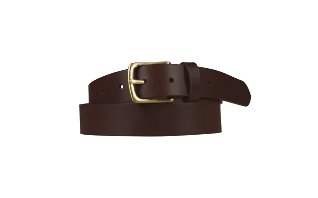 Outback 1.25 Wide Round Buckle Full Grain Leather Belt - L