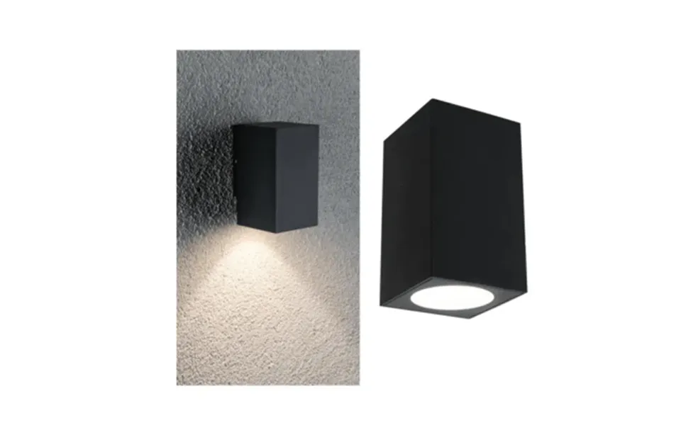 Outdoor 230v Flame Led Exterior Wall Light Anthracite - All Sizes