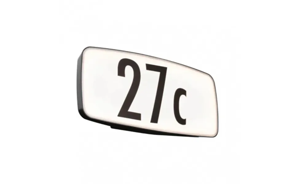 Outdoor 230v Sheera Dusk Sensor Led House Number Light - All Colours