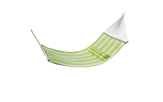 Outdoor Double Hammock Swing Bed - Premium Cotton With Pillow