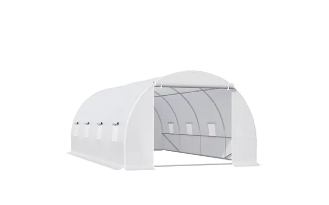Outsunny 6x3x2m Polytunnel Greenhouse - Zippered Door, 8 Windows product image