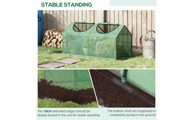 Outsunny Mini Greenhouse - Small Plant Grow House For Outdoor With Durable Pe Cover product image