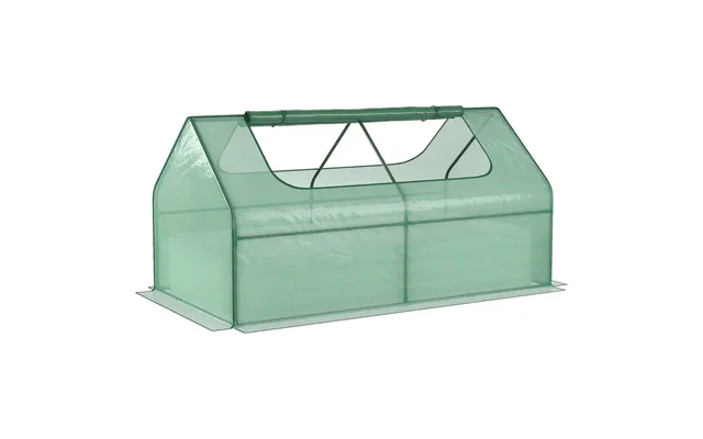 Outsunny Raised Garden Bed Planter Box With Greenhouse - Large Window product image