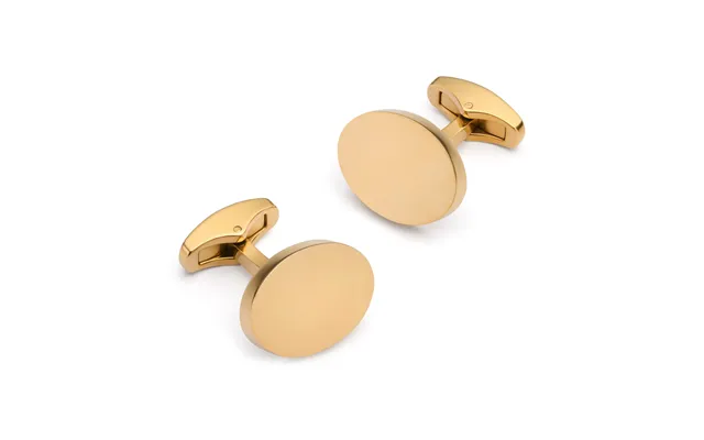 Oval Cufflinks In Gold