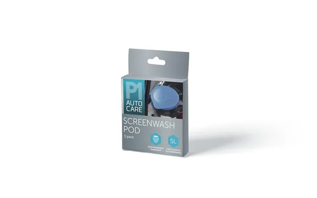 P1 Screenwash Pod Concentrated Windscreen Washer Fluid For All Seasons - Screenwash Pod 3pods