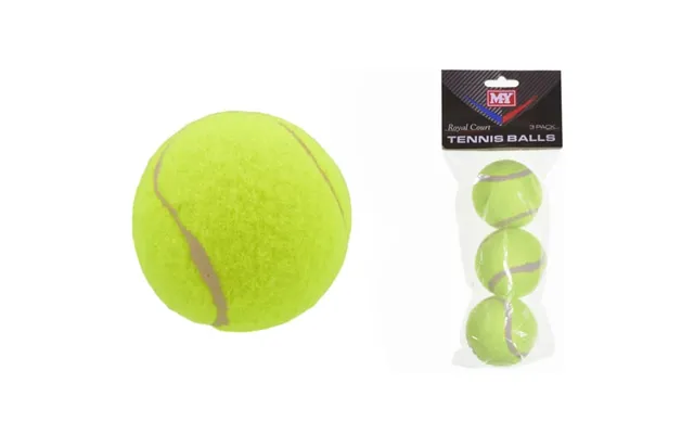 Pack Of 3 Classic Tennis Balls Outdoor Sports Toy For Ages 3 And Up