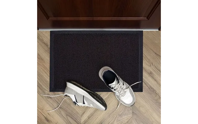Pallet Doortex Meshmat Entrance Mat, Metallic Blue Orange - 40 X 60cm