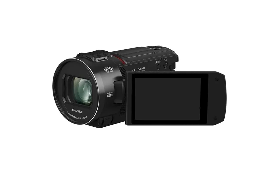 Panasonic Hc-vx3 Camcorder Black 4k Fhd 8.57mp 24xzoom 3.0lcd Sd Sdhc Sdxc