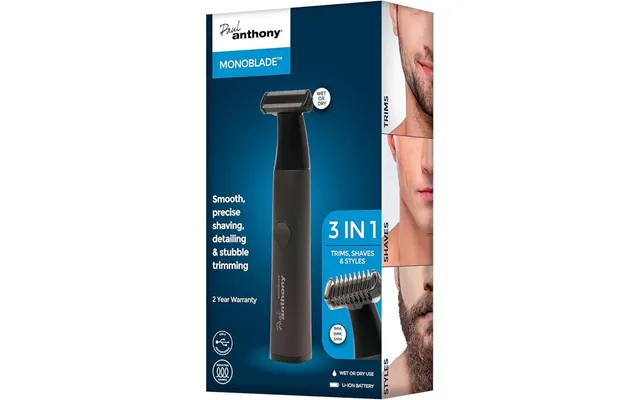Paul Anthony 'monoblade' Induction Shaver & Beard Trimmer product image