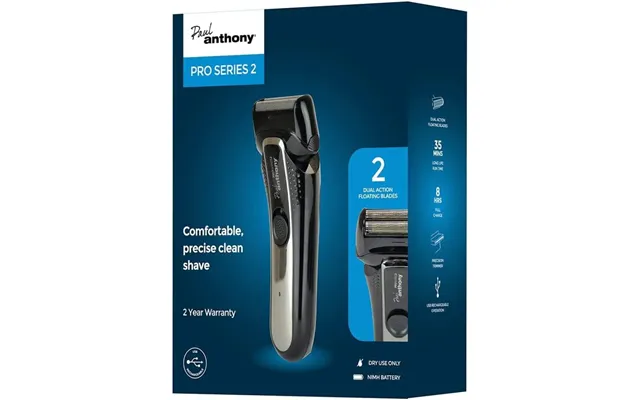 Paul Anthony 'pro Series 2' Mens Usb Foil Shaver