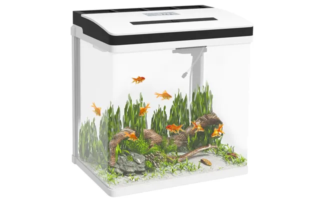 Pawhut 28l Glass Fish Tank - Filter