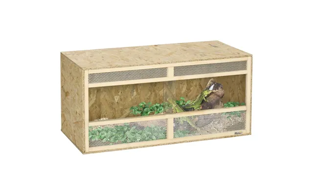 Pawhut Reptile Terrarium - Climbing Pet Container W Transparent Sliding Doors product image
