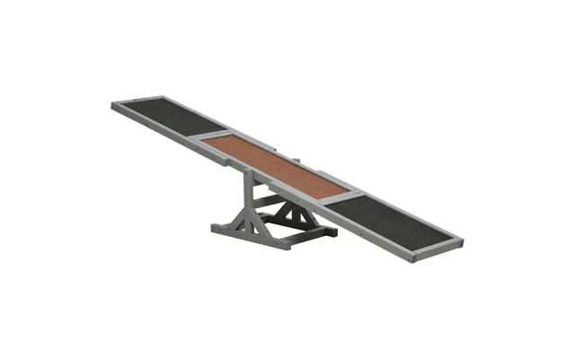Pawhut Wooden Pet Seesaw For Big Dogs - High-quality & Safe Agility Toy